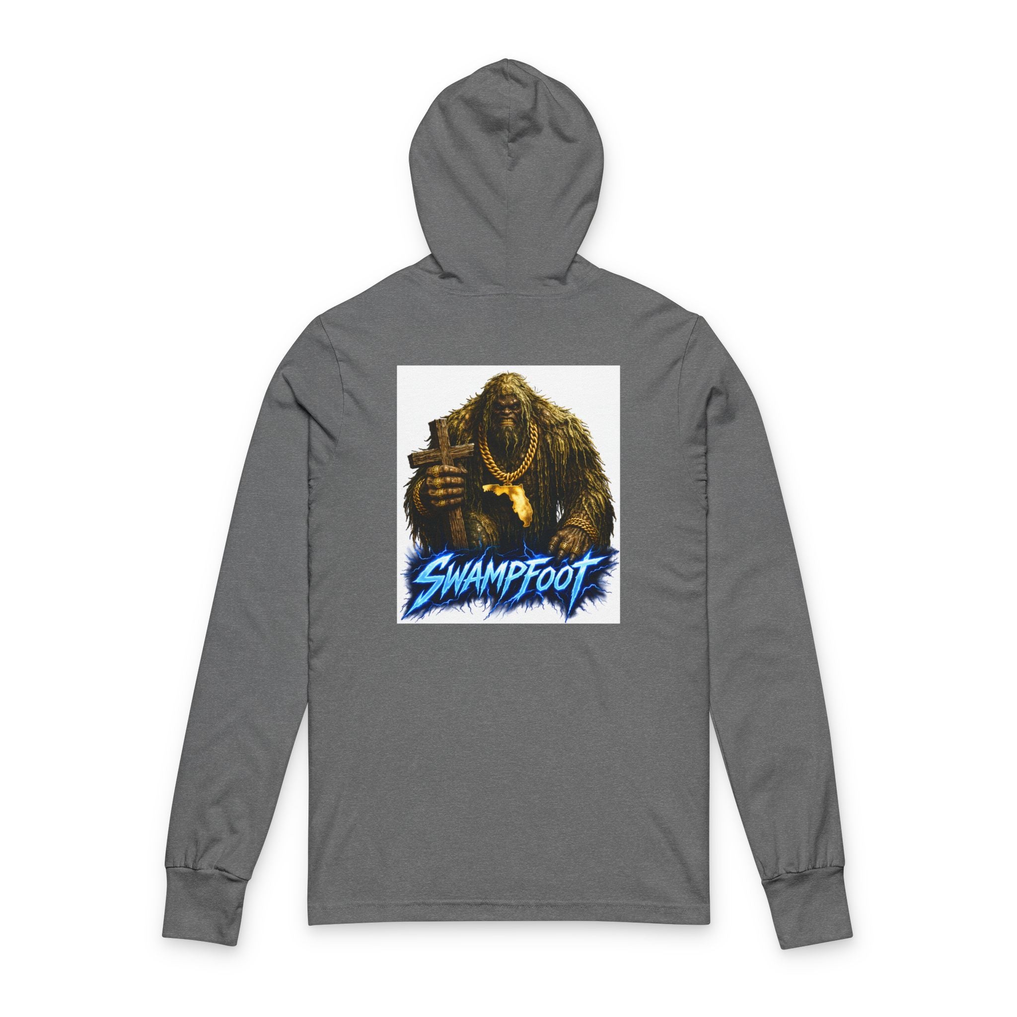Swampfoot Graphic Hooded Long-Sleeve Tee