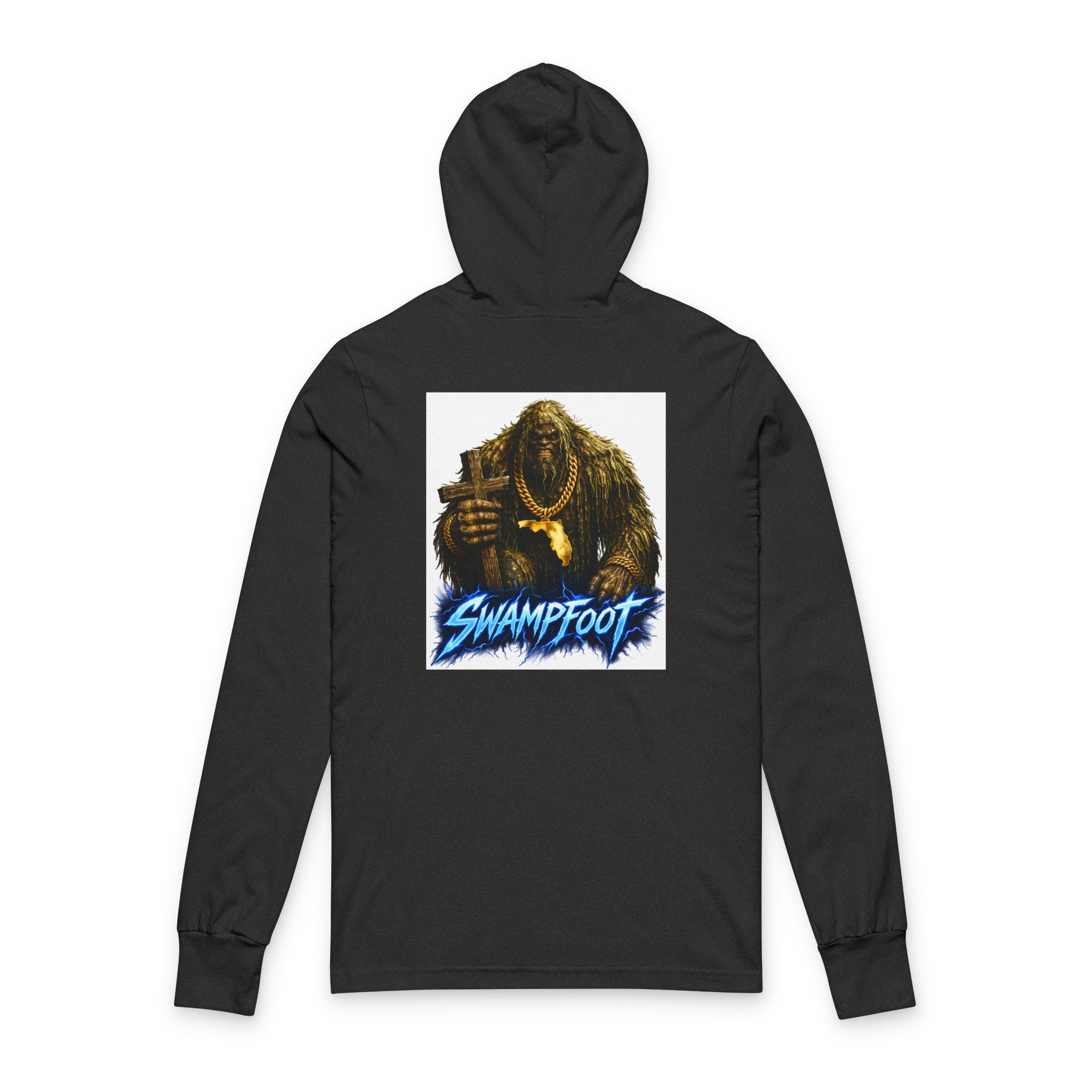 Swampfoot Graphic Hooded Long-Sleeve Tee