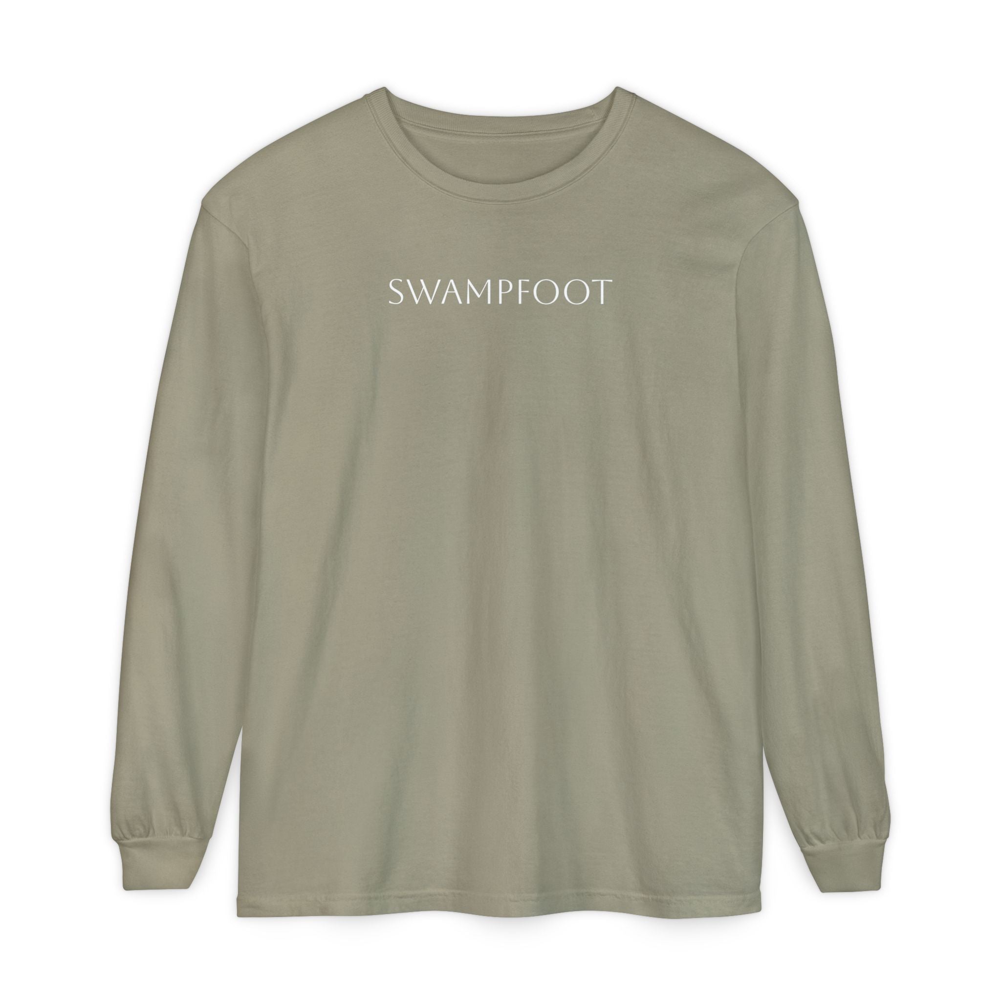 Swampfoot Long Sleeve Shirt — Tropical Swamp Monster Graphic