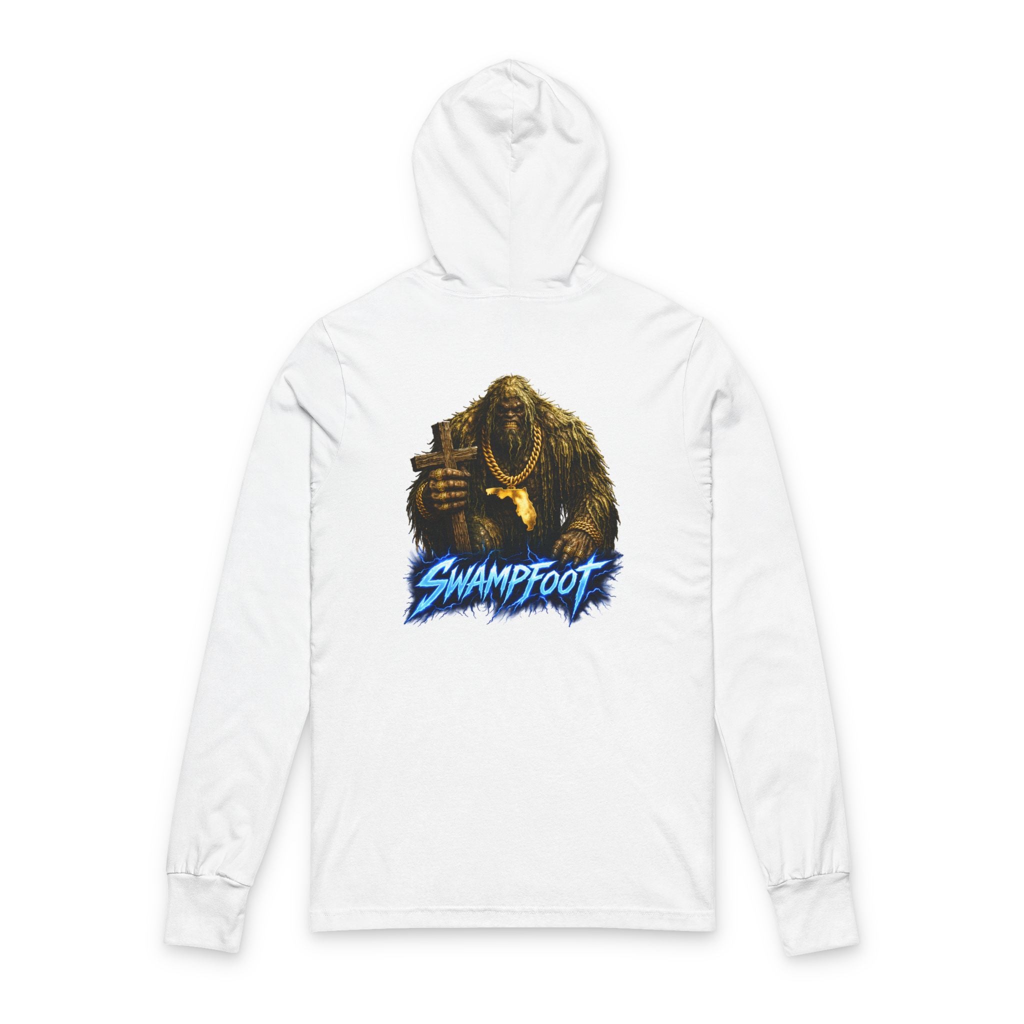 Swampfoot Graphic Hooded Long-Sleeve Tee