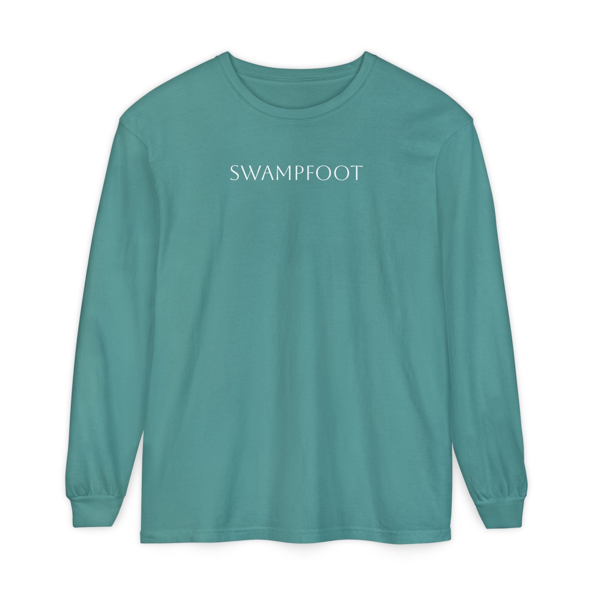 Swampfoot Long Sleeve Shirt — Tropical Swamp Monster Graphic